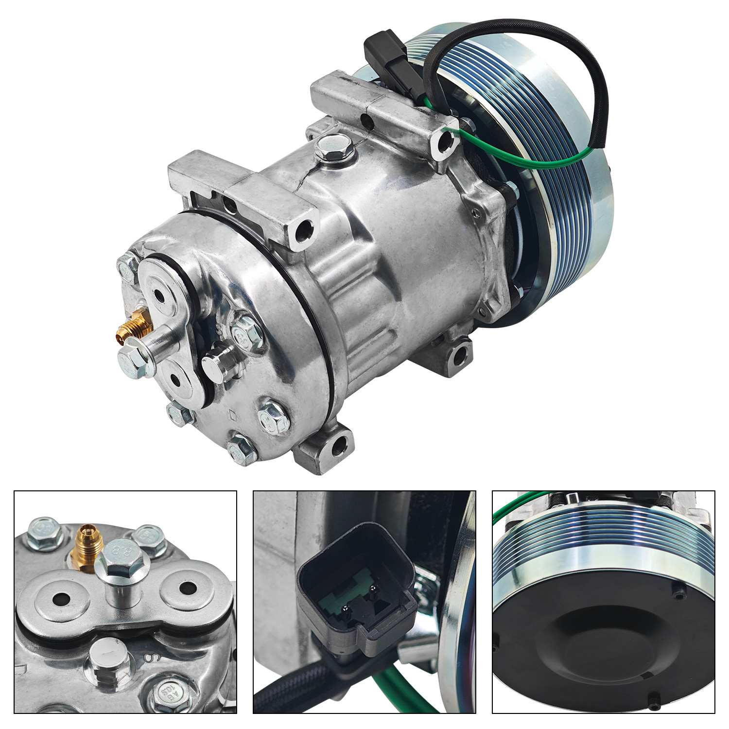 Air Conditioner AC Compressor Replacement for Caterpillar #1835106