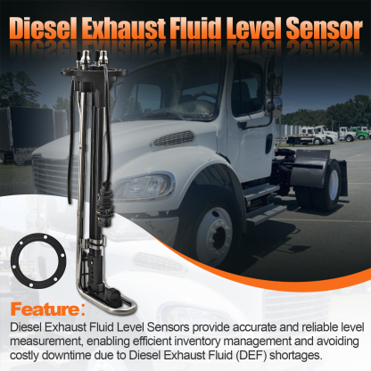 Diesel Exhaust Fluid Level Sensor Fit for Freightliner Cummins Engine 6 Bolt DEF Tank
