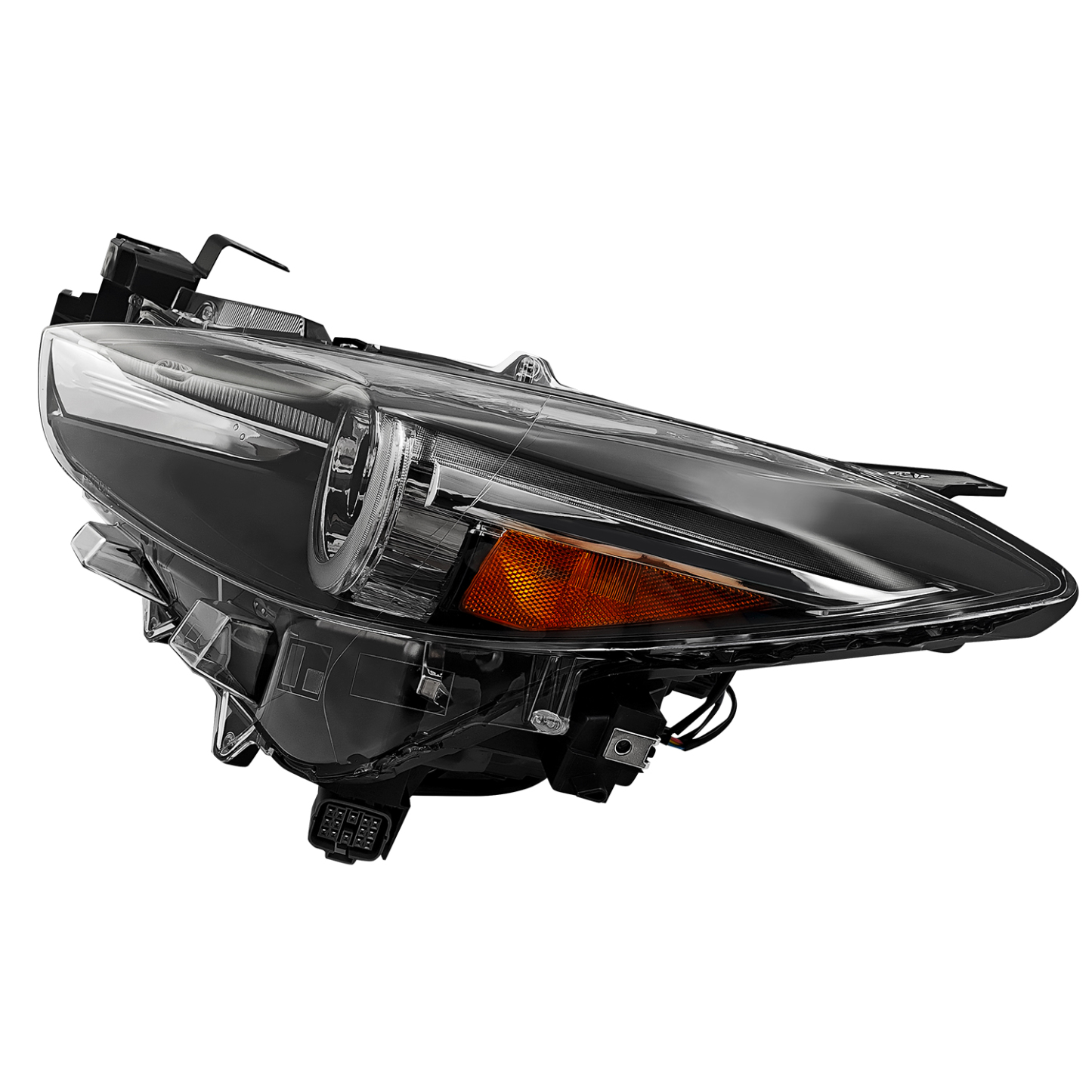 LED Headlights Assembly Compatible with Mazda 3 2017-2018 - Left Driver Side