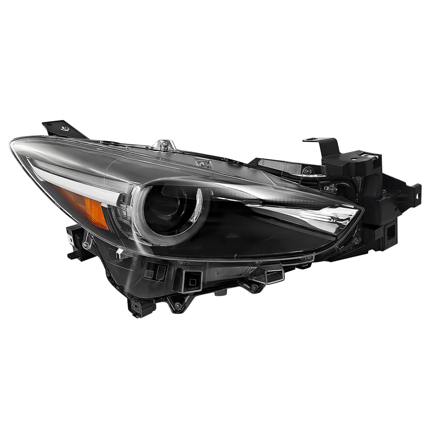 LED Headlights Assembly Compatible with Mazda 3 2017-2018 - Right Passenger Side