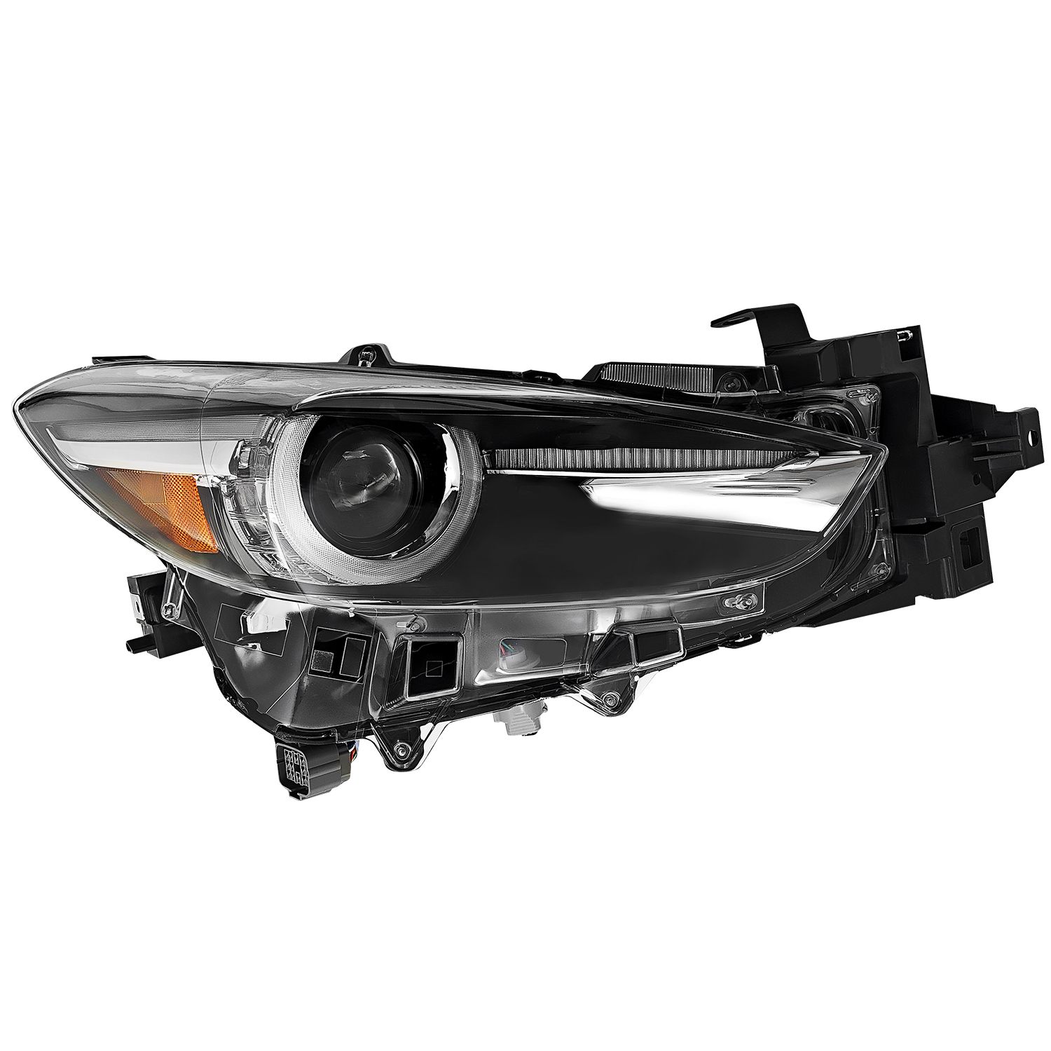 LED Headlights Assembly Compatible with Mazda 3 2017-2018 - Right Passenger Side