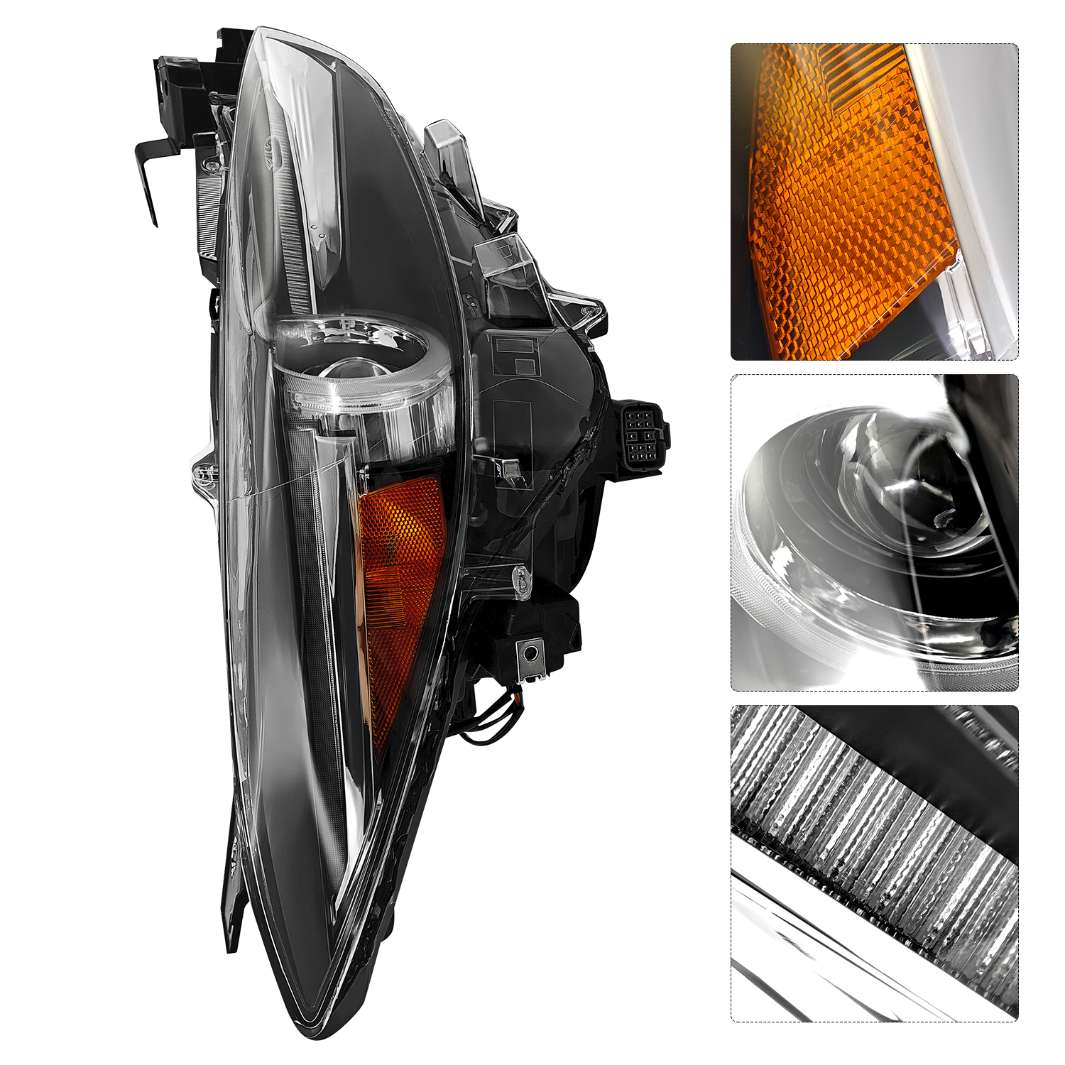 LED Headlights Assembly Compatible with Mazda 3 2017-2018 - Right Passenger Side