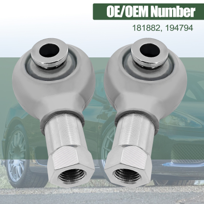 2Pcs 181882 Front Outer Tie Rod Ball Fits for Ferrari F430 360 599 612 2000-2011