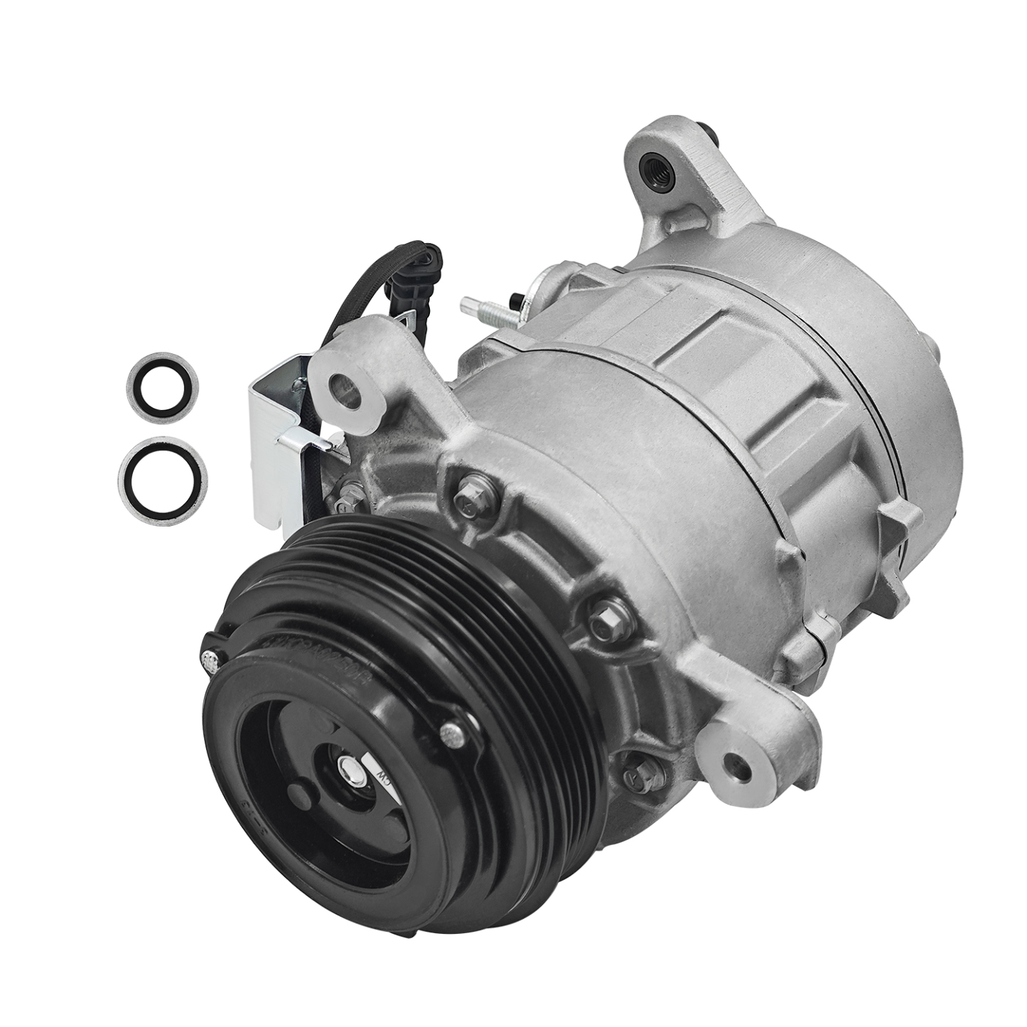A/C Compressor for Chevry Silverado 1500 Fits for GMC Sierra 1500 2.7L 4.3L 5.3L 6.2L 14 V6 V8 2014-2019