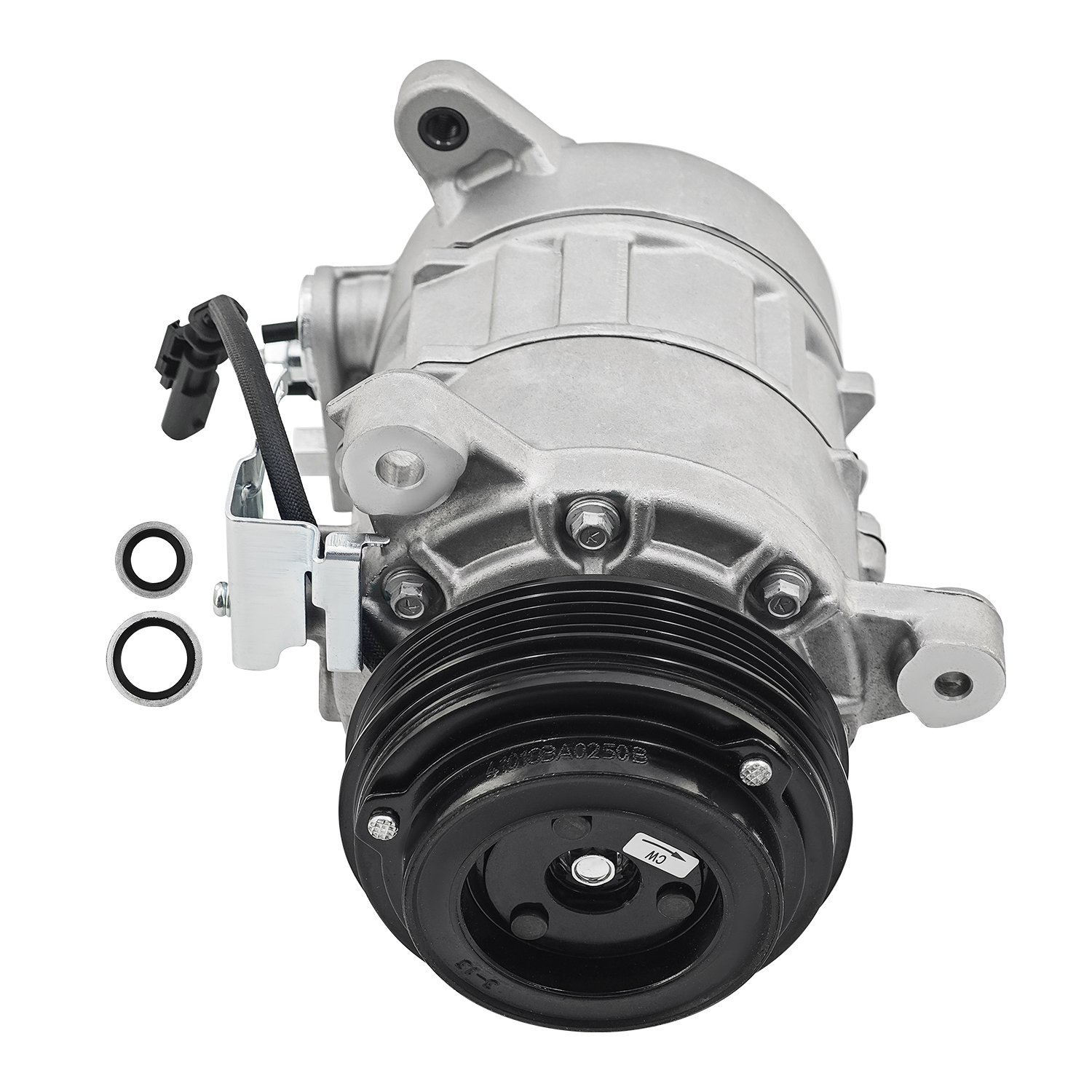 A/C Compressor for Chevry Silverado 1500 Fits for GMC Sierra 1500 2.7L 4.3L 5.3L 6.2L 14 V6 V8 2014-2019