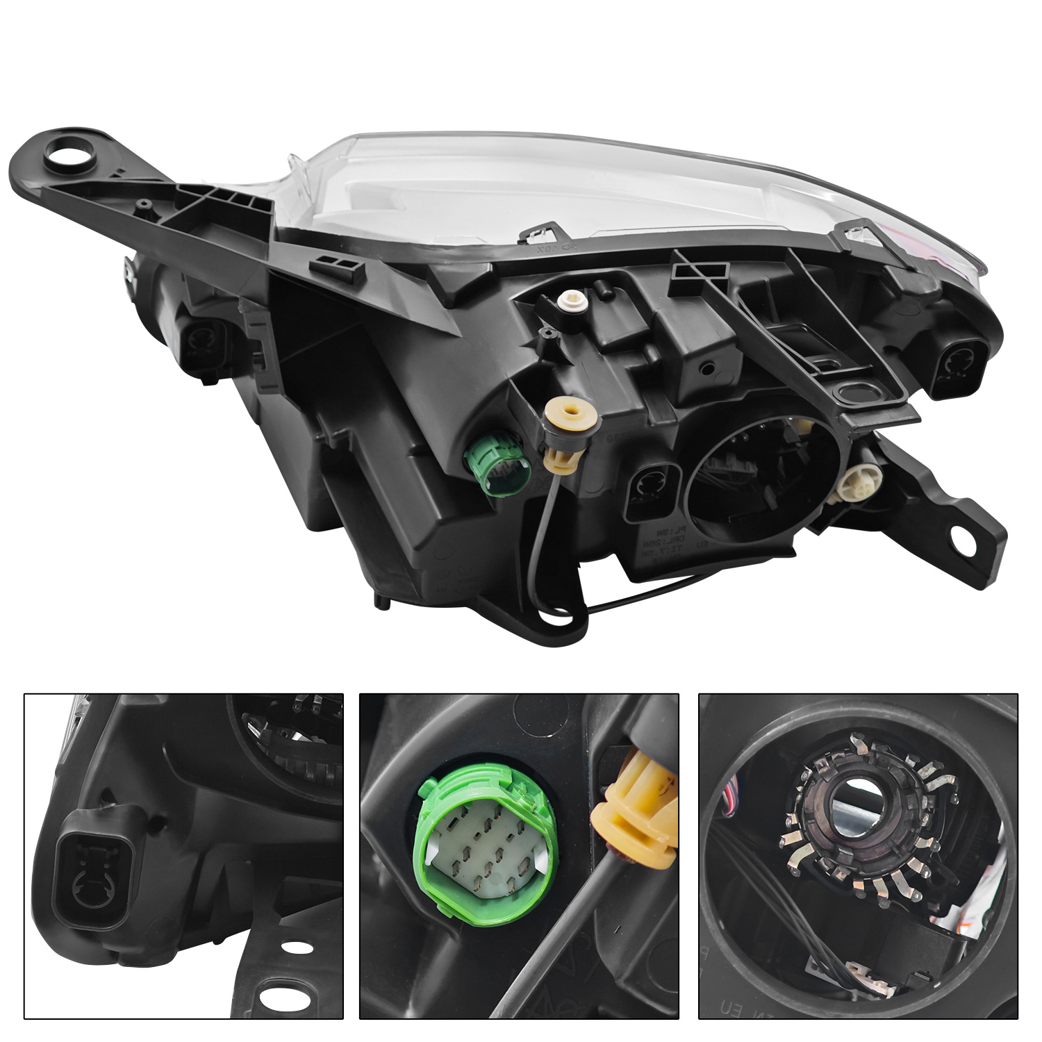 Right HID Xenon Headlight for Maserati Quattroporte 2014-2017 - Passenger Side 