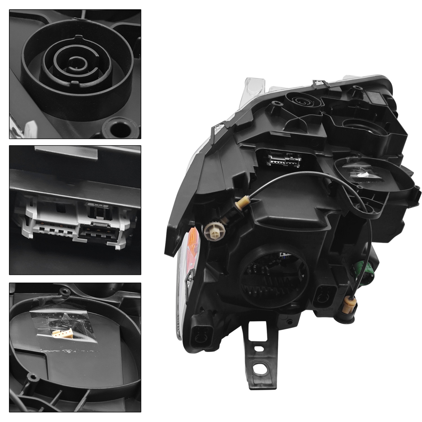 Right HID Xenon Headlight for Maserati Quattroporte 2014-2017 - Passenger Side 