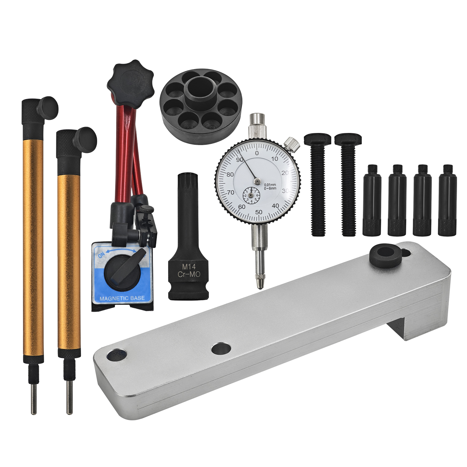 Engine Camshaft Locking Timing Tool Kit Fits for Ferrari 458 488 F8 for Maserati Geberit President Levante 3.8L 4.2L 4.5L 4.7L 4.8L 6.3L