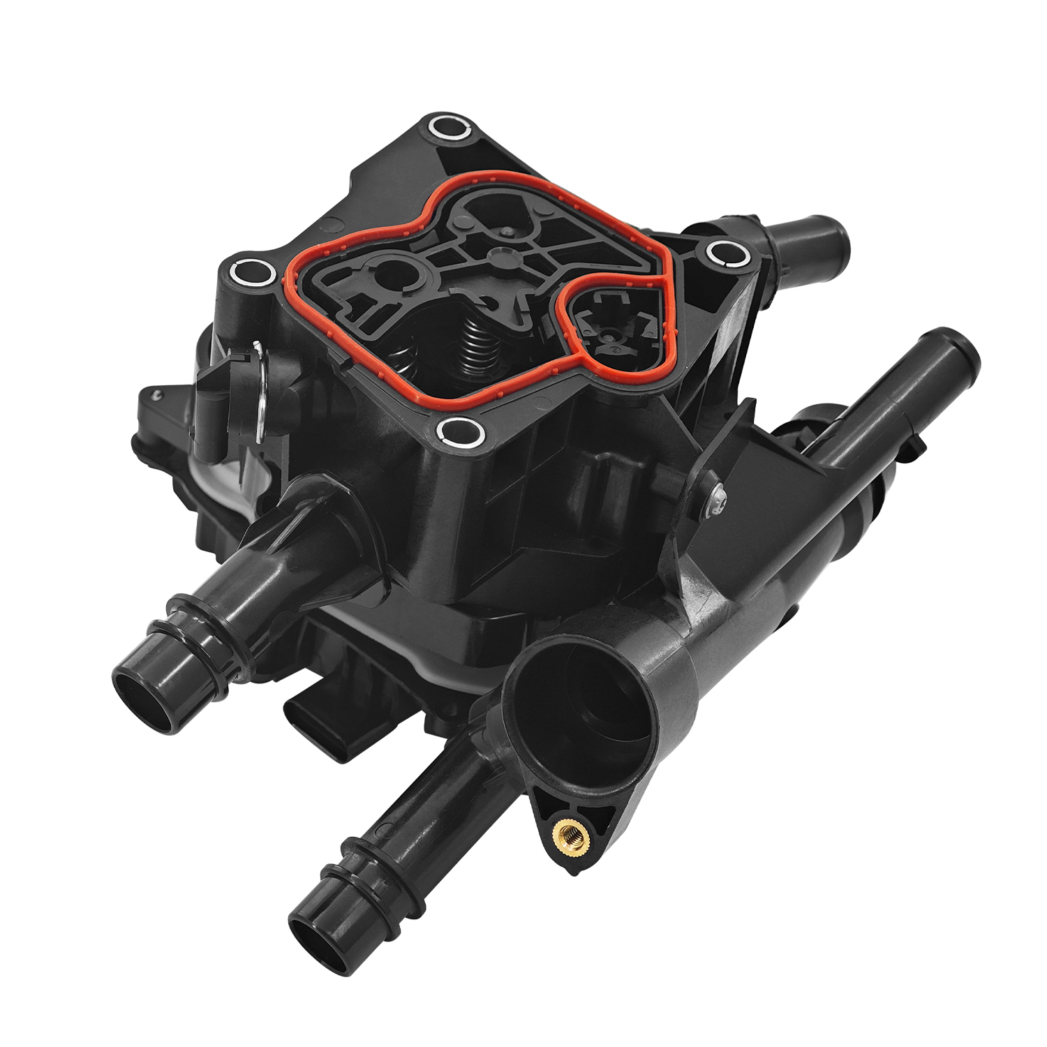 Thermostat Housing Assembly for Hyundai Sonata Tucson Santa Fe 2.5L 2020-2023 for Kia K5 Sorento Sportage 2.5L 2021-2025