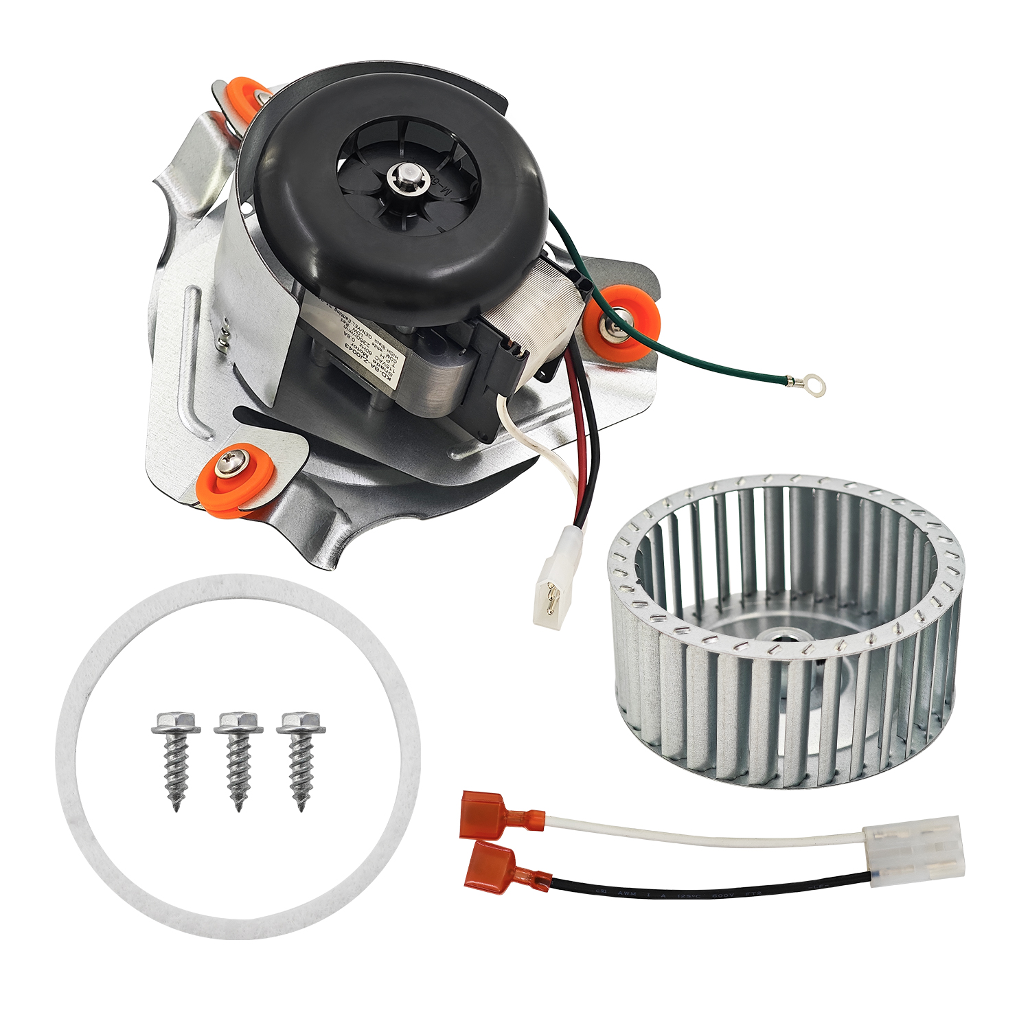 Furnace Draft Inducer Blower Motor Assembly Compatible with Carrier Bryant Payne Models