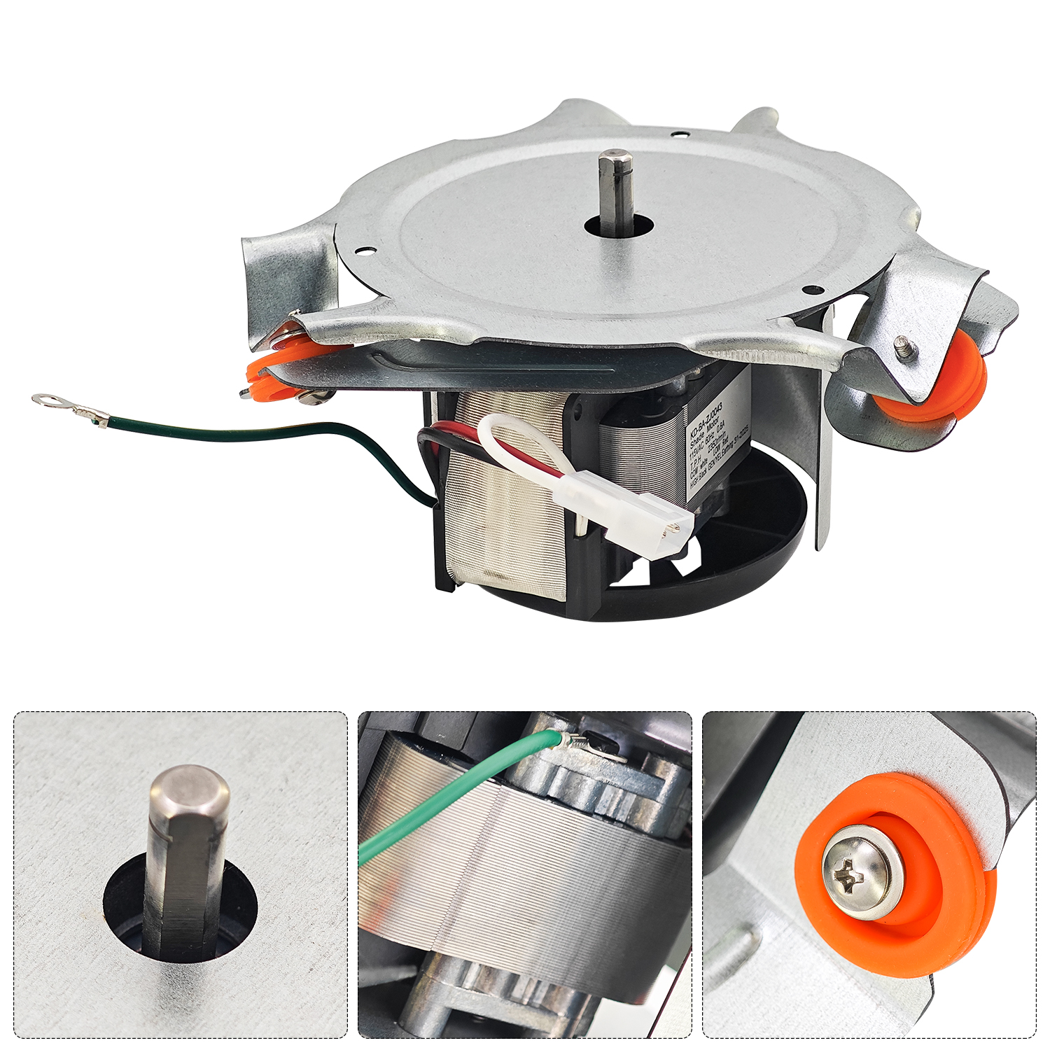 Furnace Draft Inducer Blower Motor Assembly Compatible with Carrier Bryant Payne Models