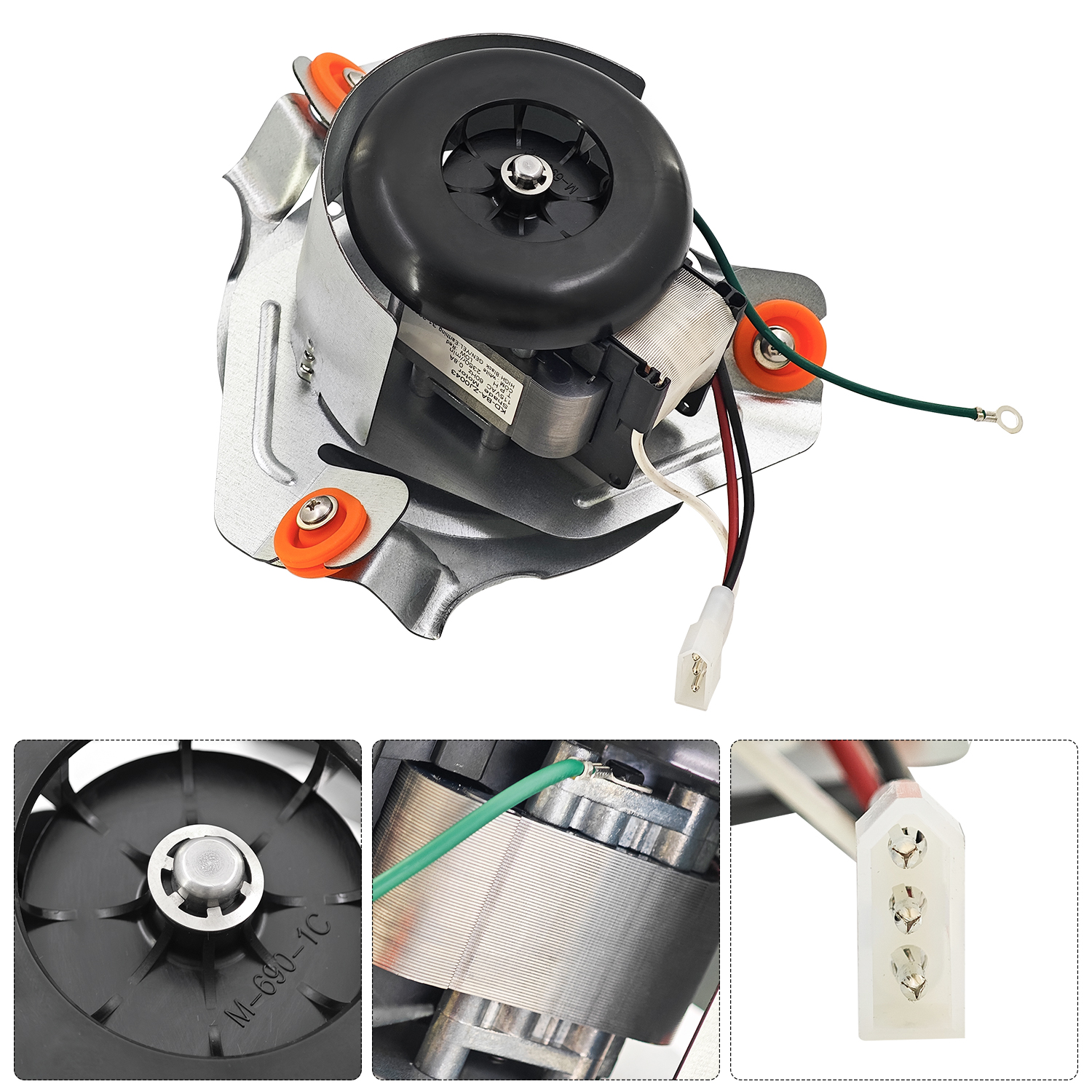 Furnace Draft Inducer Blower Motor Assembly Compatible with Carrier Bryant Payne Models