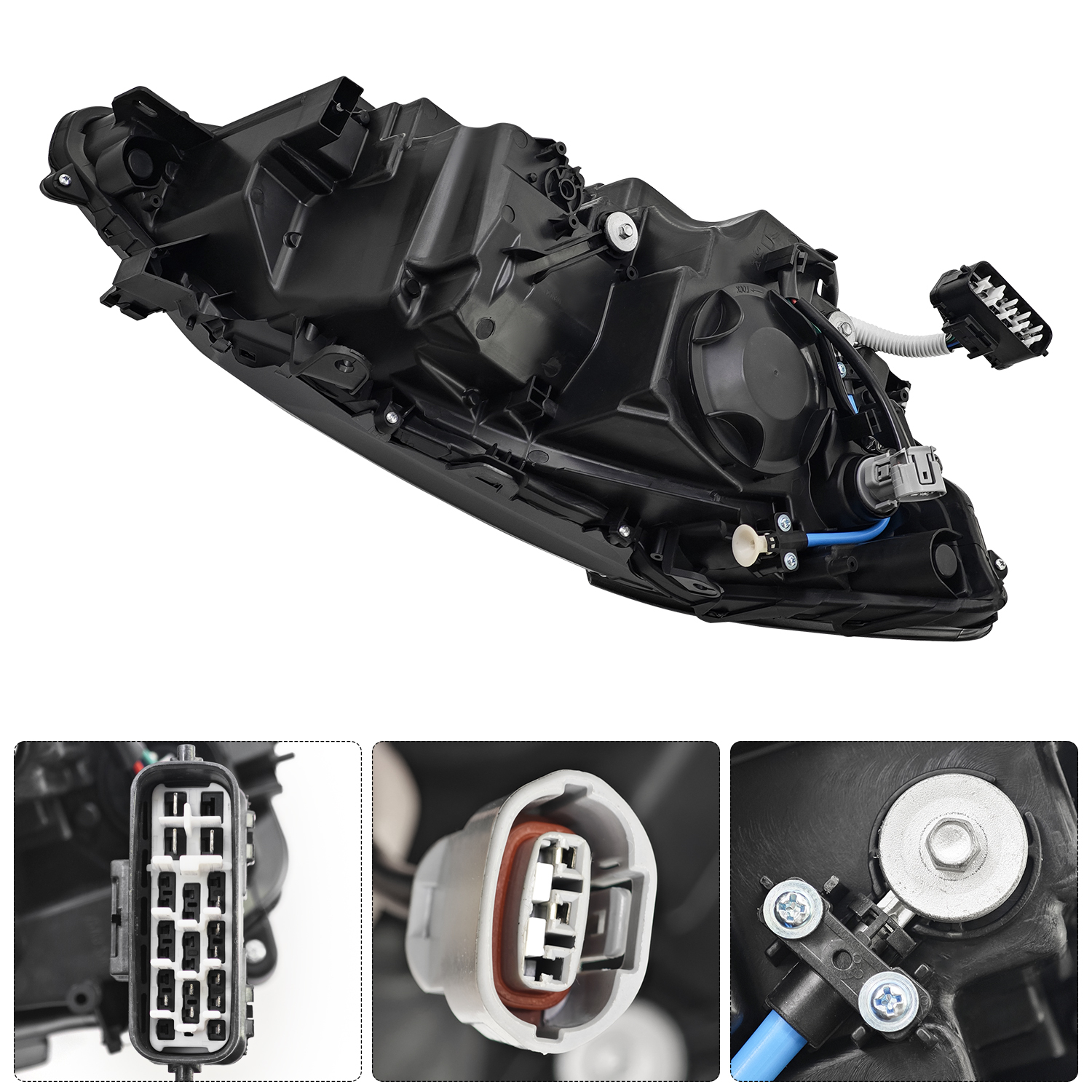 Left Driver Side Headlight w/AFS DRL Projector Fits for Lexus GS350 GS450h 3.5L 2013-2015