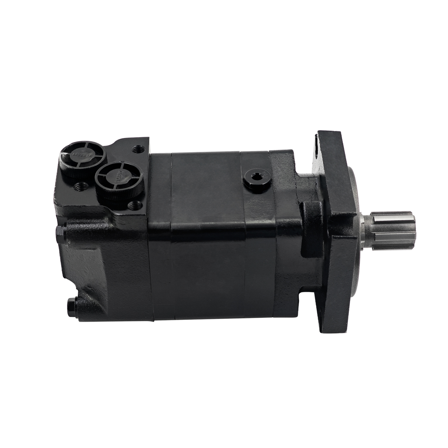 6 Holes Hydraulic Motor Compatible with AGT ECSSCT72 Trencher Skid Steer Attachment