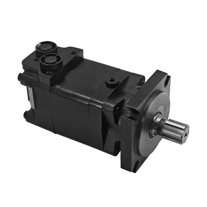 6 Holes Hydraulic Motor Compatible with AGT ECSSCT72 Trencher Skid Steer Attachment