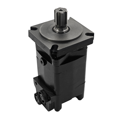 6 Holes Hydraulic Motor Compatible with AGT ECSSCT72 Trencher Skid Steer Attachment