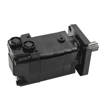 6 Holes Hydraulic Motor Compatible with AGT ECSSCT72 Trencher Skid Steer Attachment