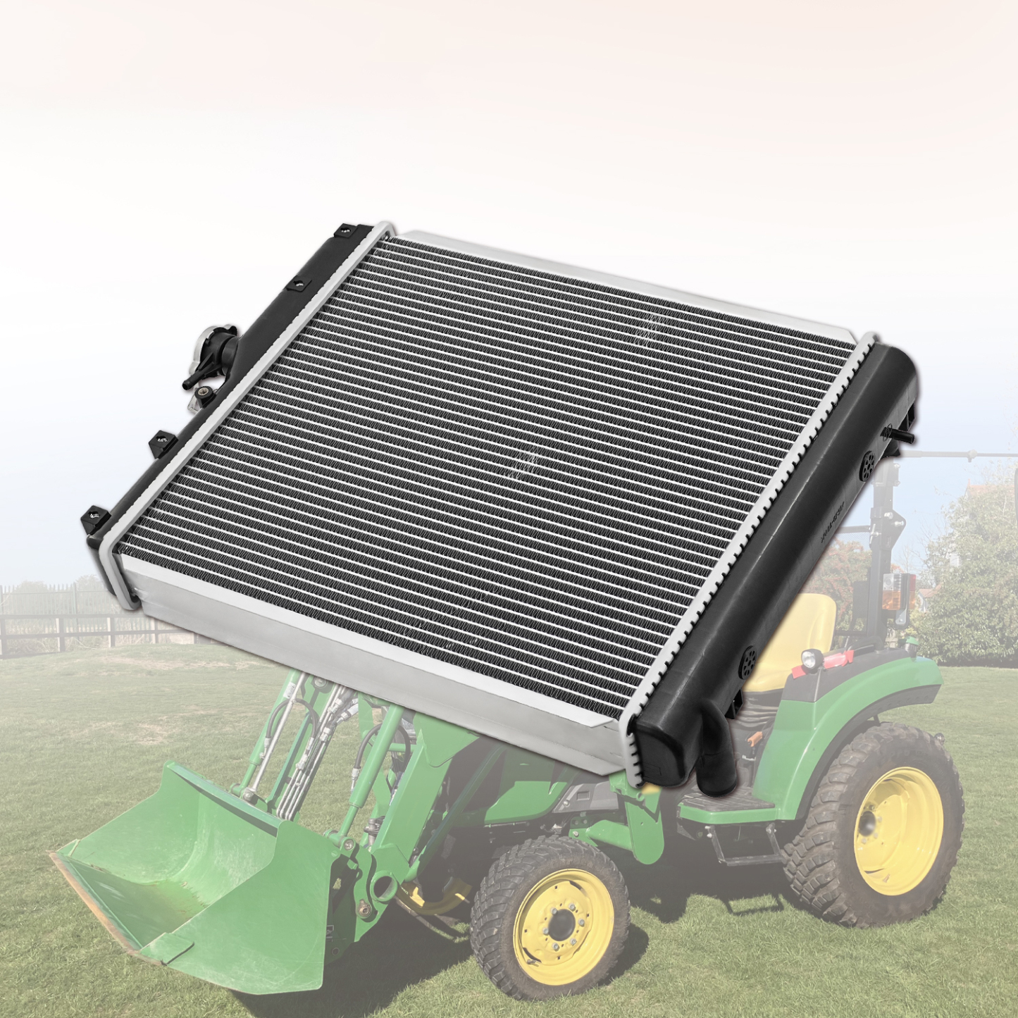 Radiator Compatible With John Deere Compact Tractor 2032R 3025E 2017-2022