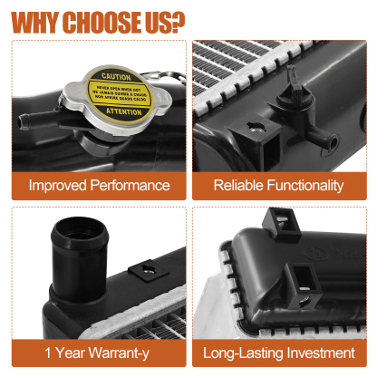 Radiator Compatible With John Deere Compact Tractor 2032R 3025E 2017-2022