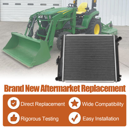 Radiator Compatible With John Deere Compact Tractor 2032R 3025E 2017-2022