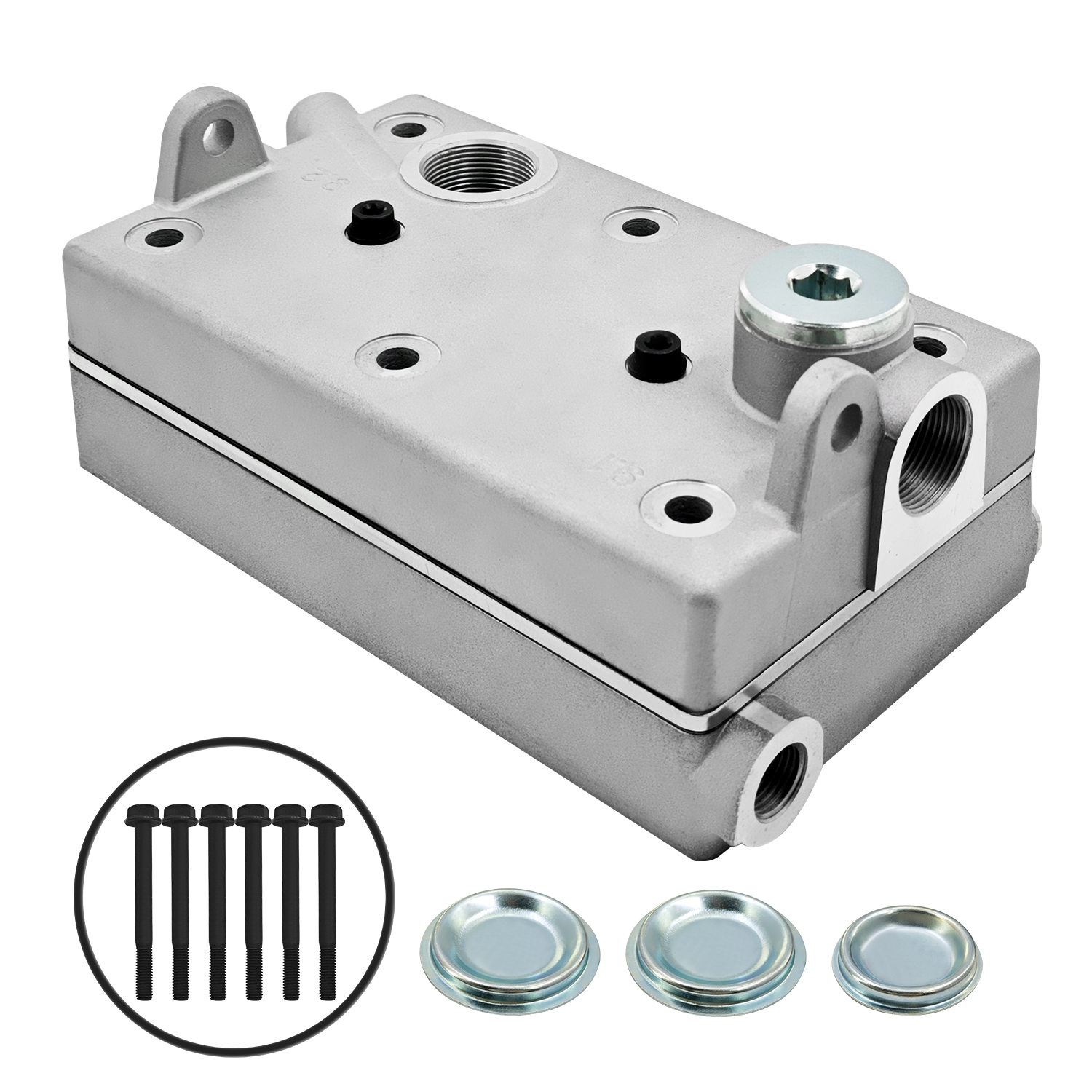  Air Brake Compressor Cylinder Head Kit Fits for PACCAR MX11 for PACCAR MX 11 for CF75 New Model