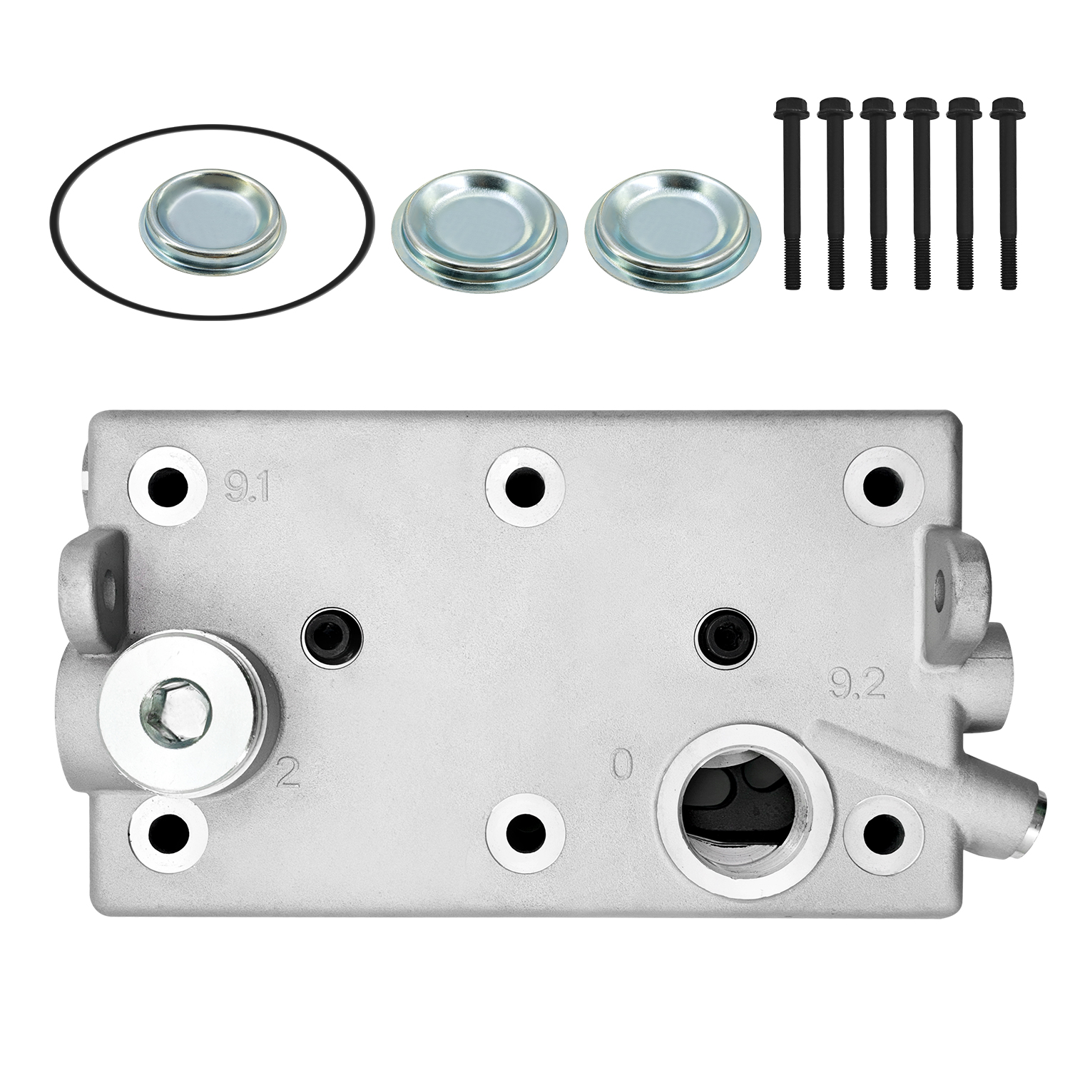  Air Brake Compressor Cylinder Head Kit Fits for PACCAR MX11 for PACCAR MX 11 for CF75 New Model
