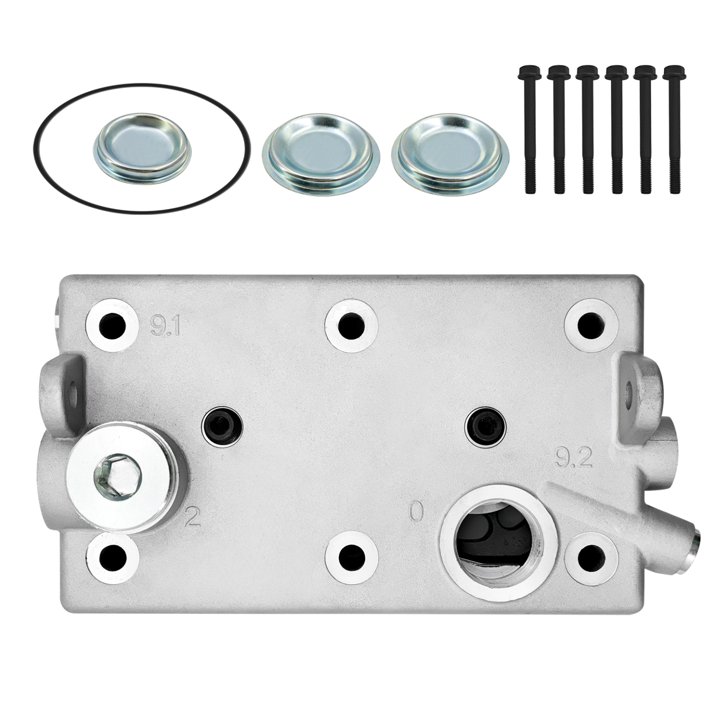  Air Brake Compressor Cylinder Head Kit Fits for PACCAR MX11 for PACCAR MX 11 for CF75 New Model