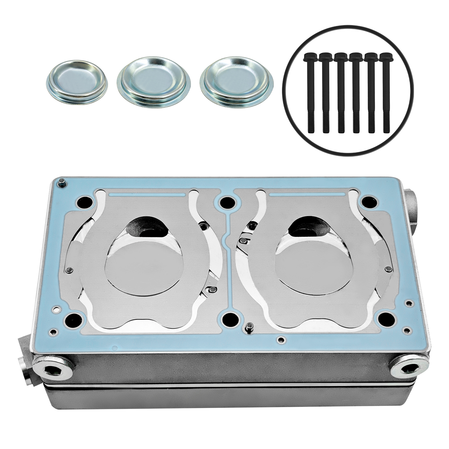  Air Brake Compressor Cylinder Head Kit Fits for PACCAR MX11 for PACCAR MX 11 for CF75 New Model
