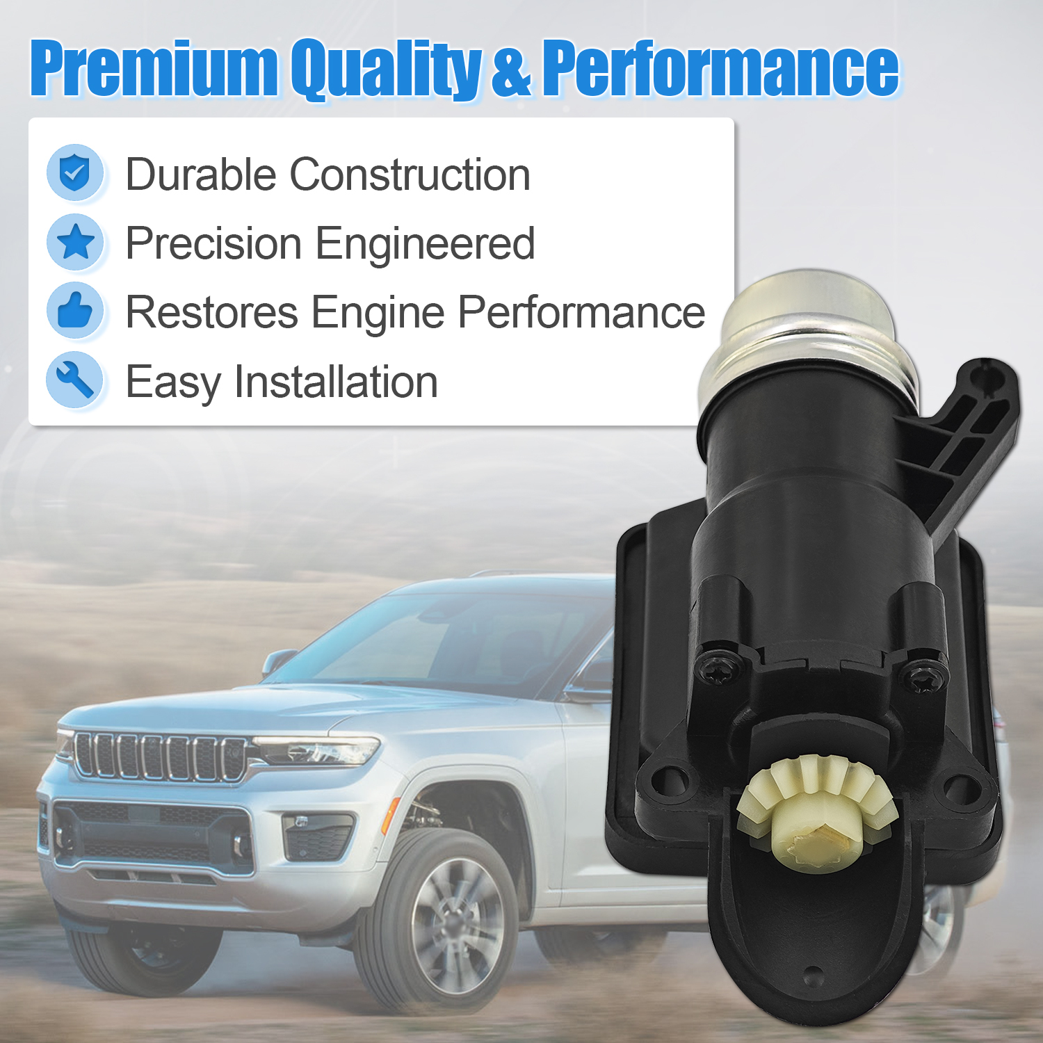  Intake Manifold Actuator Motor Fits for Jeep Grand Cherokee WK WK2 MK4 2010-2021 3.0L