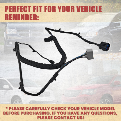 Right Passenger Side Power Sliding Door Track Wiring Harness Fit for Dodge Grand Caravan 2013-2020 for Chrysler Town & Country 2013-2016 for Ram C/V 2013-2015