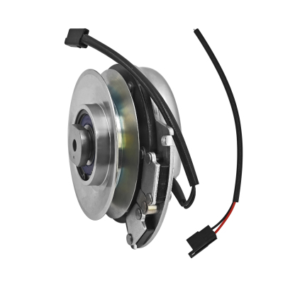Electric PTO Clutch Hitorque 210 Ftlb for Ferris Simplicity Snapper Pro 36 44 48 52 60 61 72 Inch Mowers, Supersedes 5105090, Replaceable Bigger Bearing, Billet Pulley, Fixed Wire