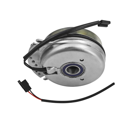 Electric PTO Clutch Hitorque 210 Ftlb for Ferris Simplicity Snapper Pro 36 44 48 52 60 61 72 Inch Mowers, Supersedes 5105090, Replaceable Bigger Bearing, Billet Pulley, Fixed Wire