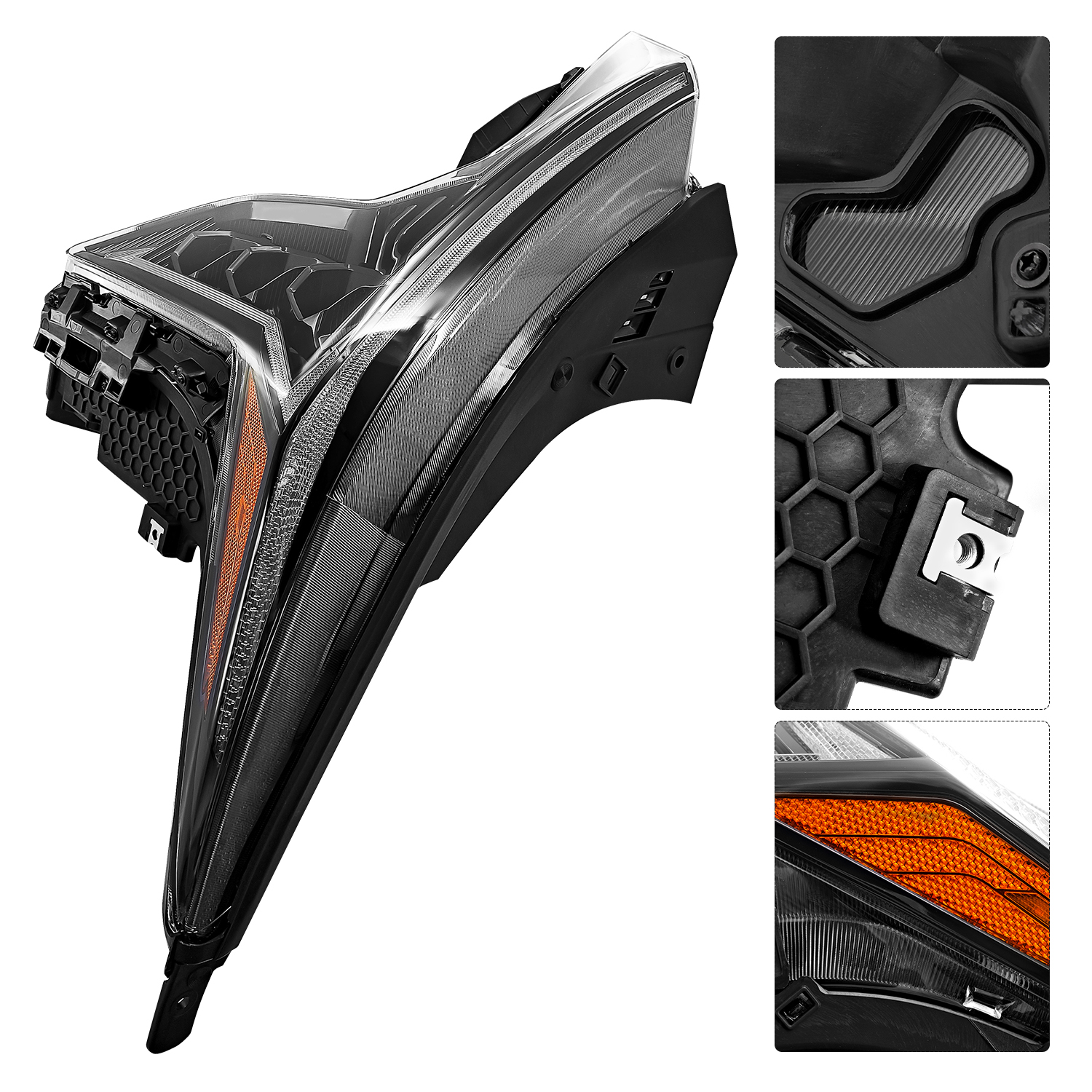 LED Headlight Assembly Fits for KIA K4 2.0L 2025- Left Driver Side