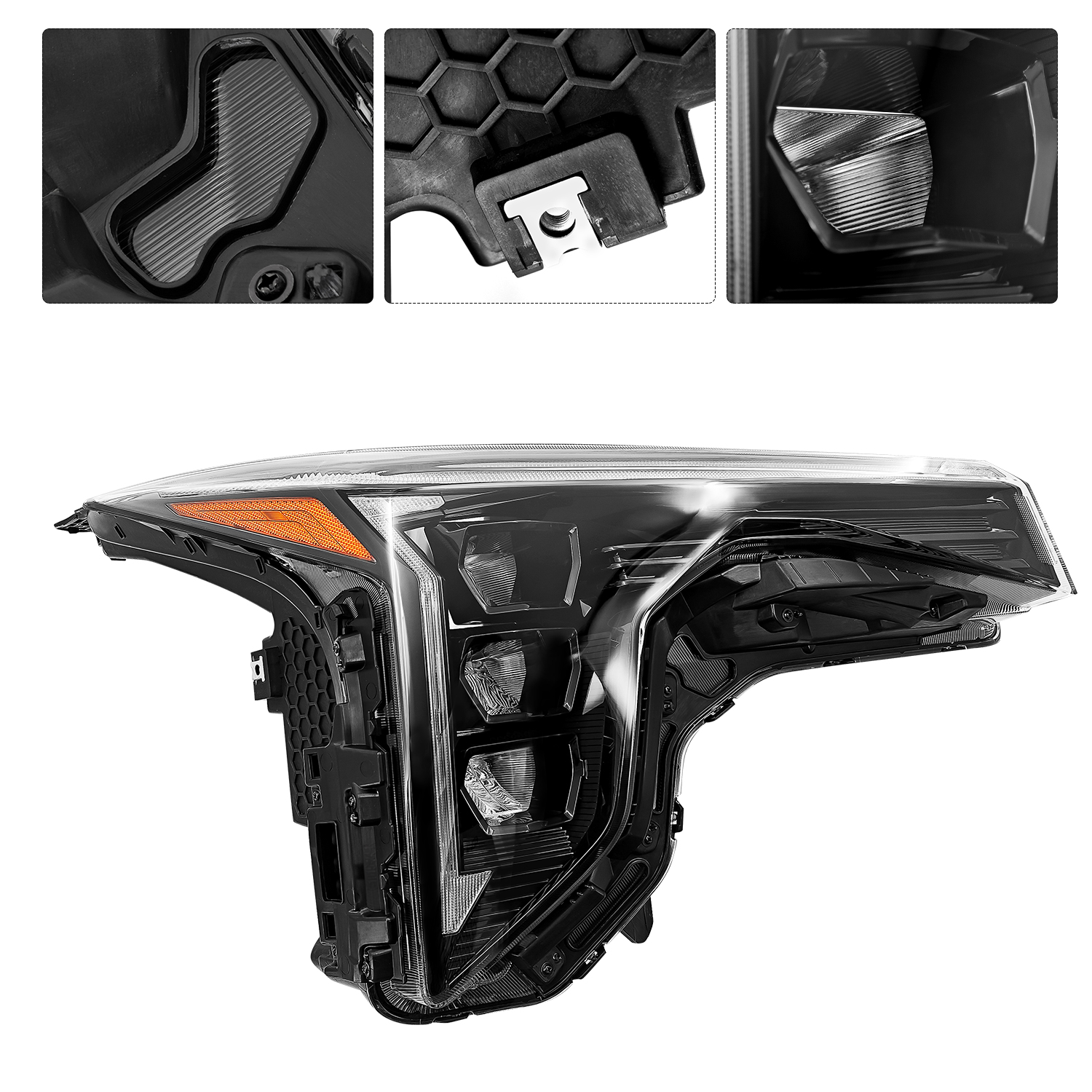 LED Headlight Assembly Fits for KIA K4 2.0L 2025-Right Passenger Side