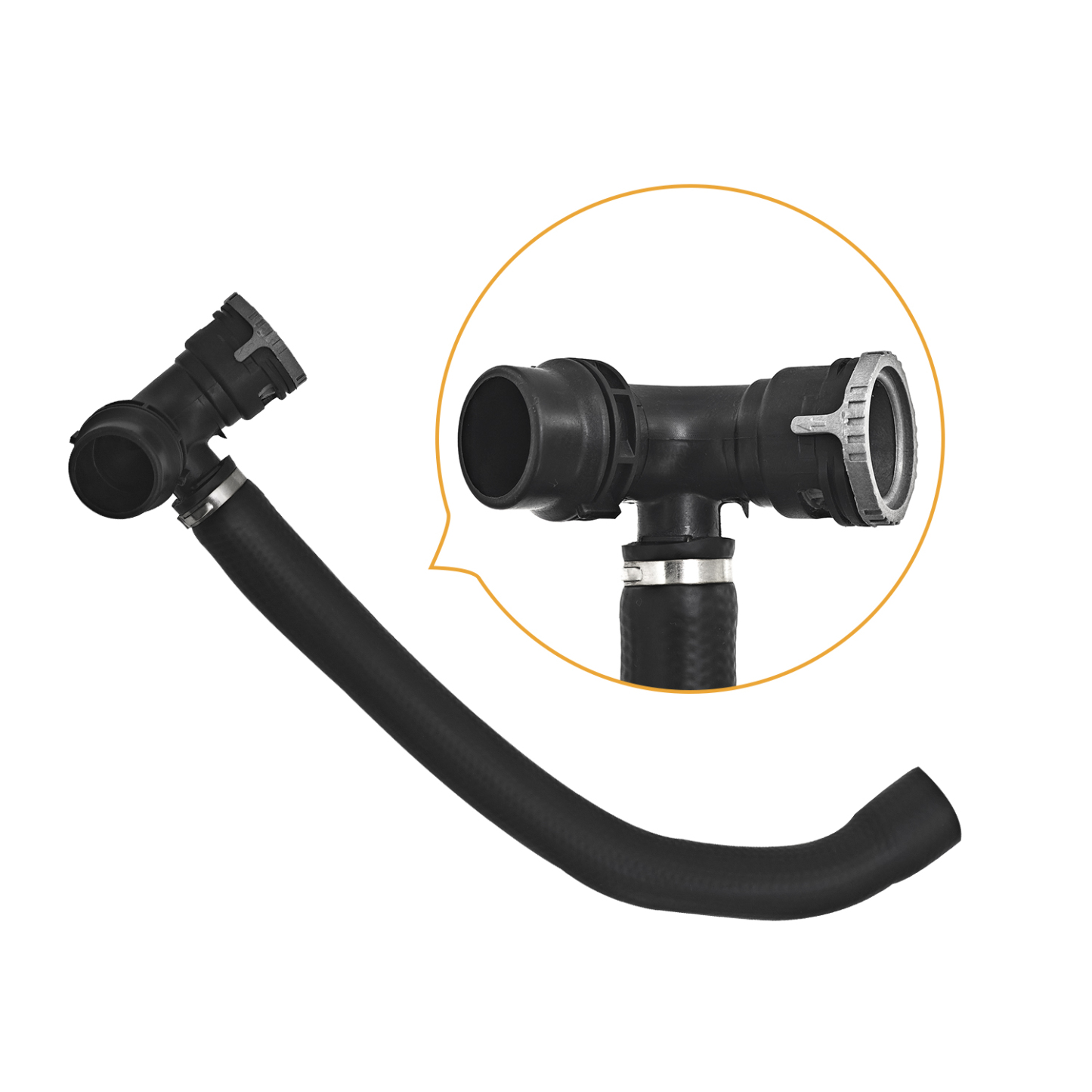 7 Pcs Engine Water Radiator Coolant Hose Set Fits for Volvo S60 S80 V70 XC60 XC60 XC70 2008-2016 3.0L 3.2L L6