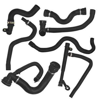 7 Pcs Engine Water Radiator Coolant Hose Set Fits for Volvo S60 S80 V70 XC60 XC60 XC70 2008-2016 3.0L 3.2L L6