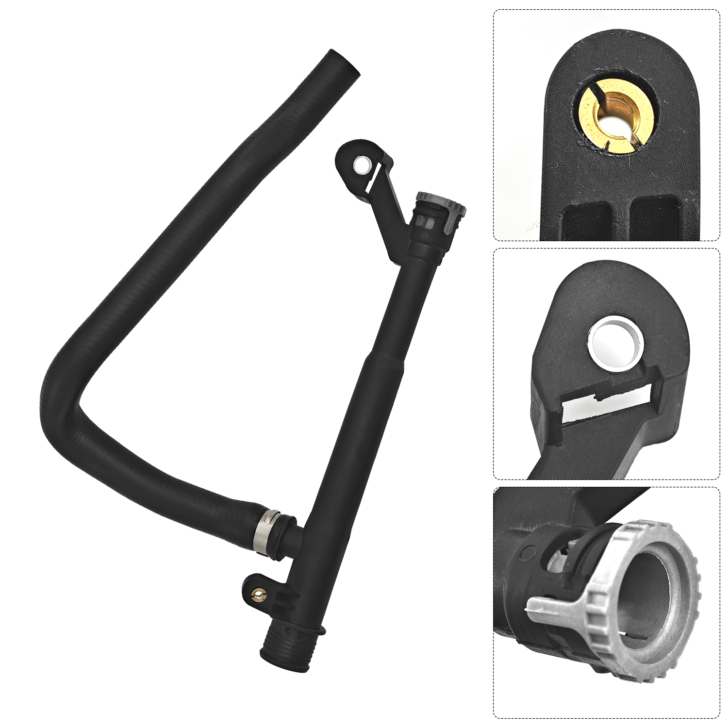 7 Pcs Engine Water Radiator Coolant Hose Set Fits for Volvo S60 S80 V70 XC60 XC60 XC70 2008-2016 3.0L 3.2L L6