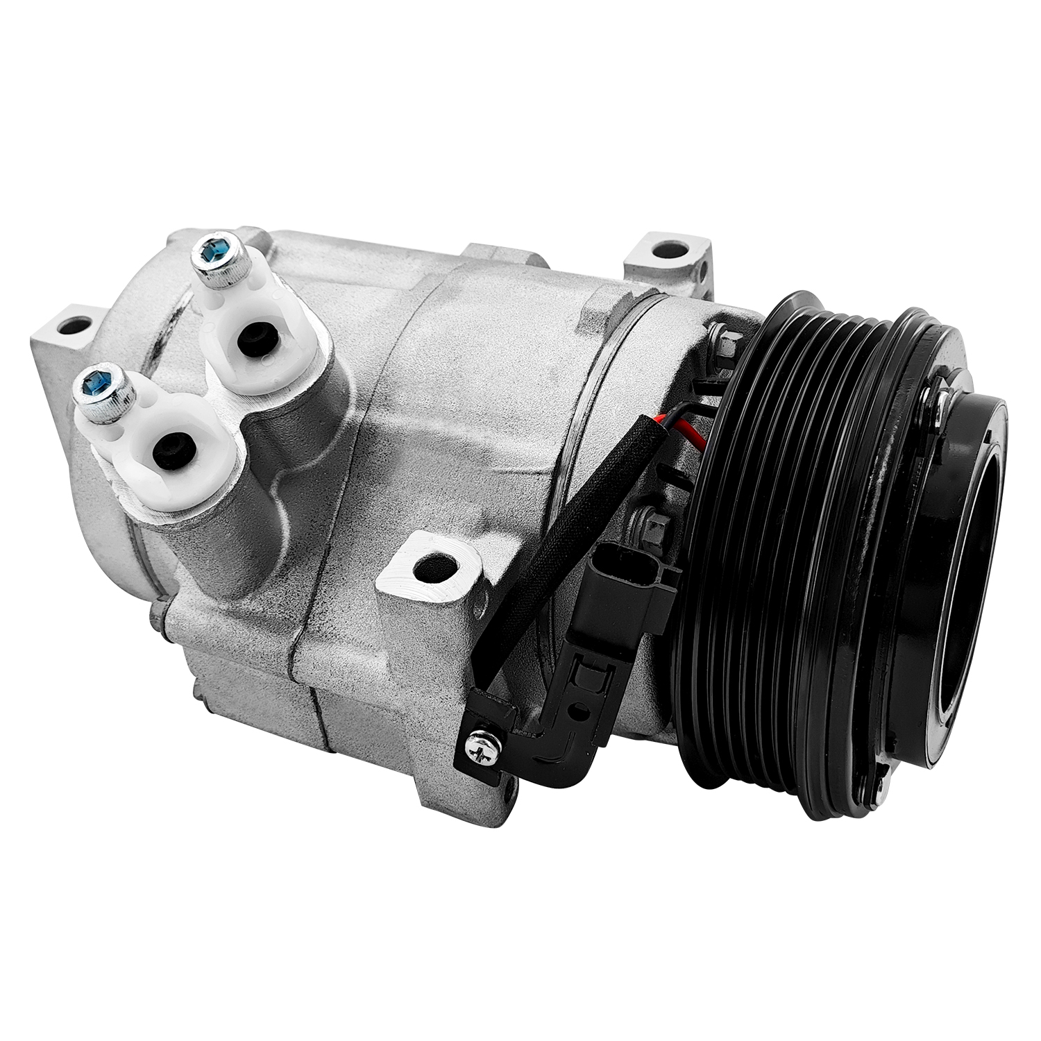 6-Grooves A/C Compressor with Clutch Fits for Ford Taurus 2008-2012, Taurus X 2008-2009, Flex 2009-2012, Lincoln MKS 2009-2012