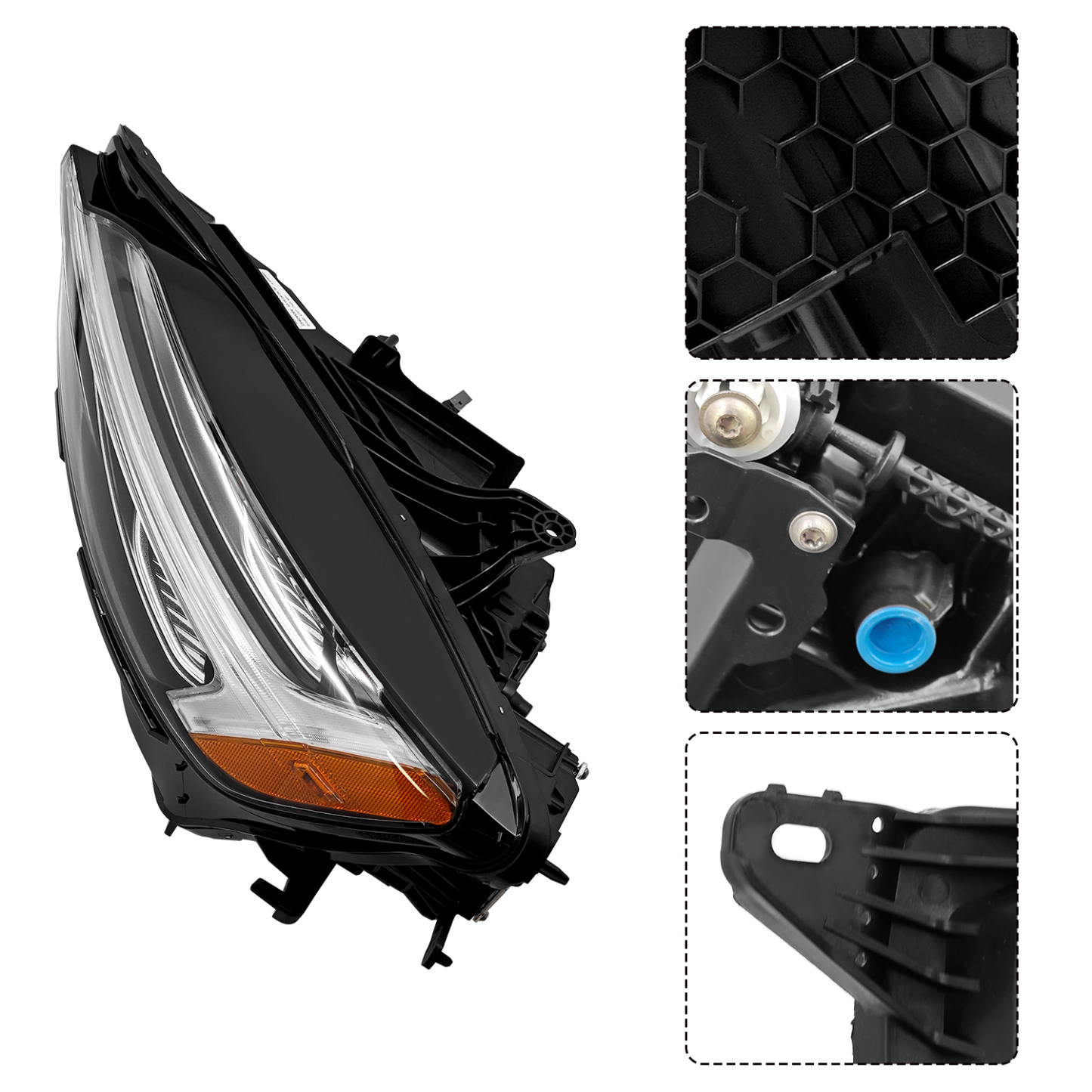 Volvo LED Headlight Left Driver Side for S60 V60 2019-2023 High configuration with AFS Adaptive Front Lighting System