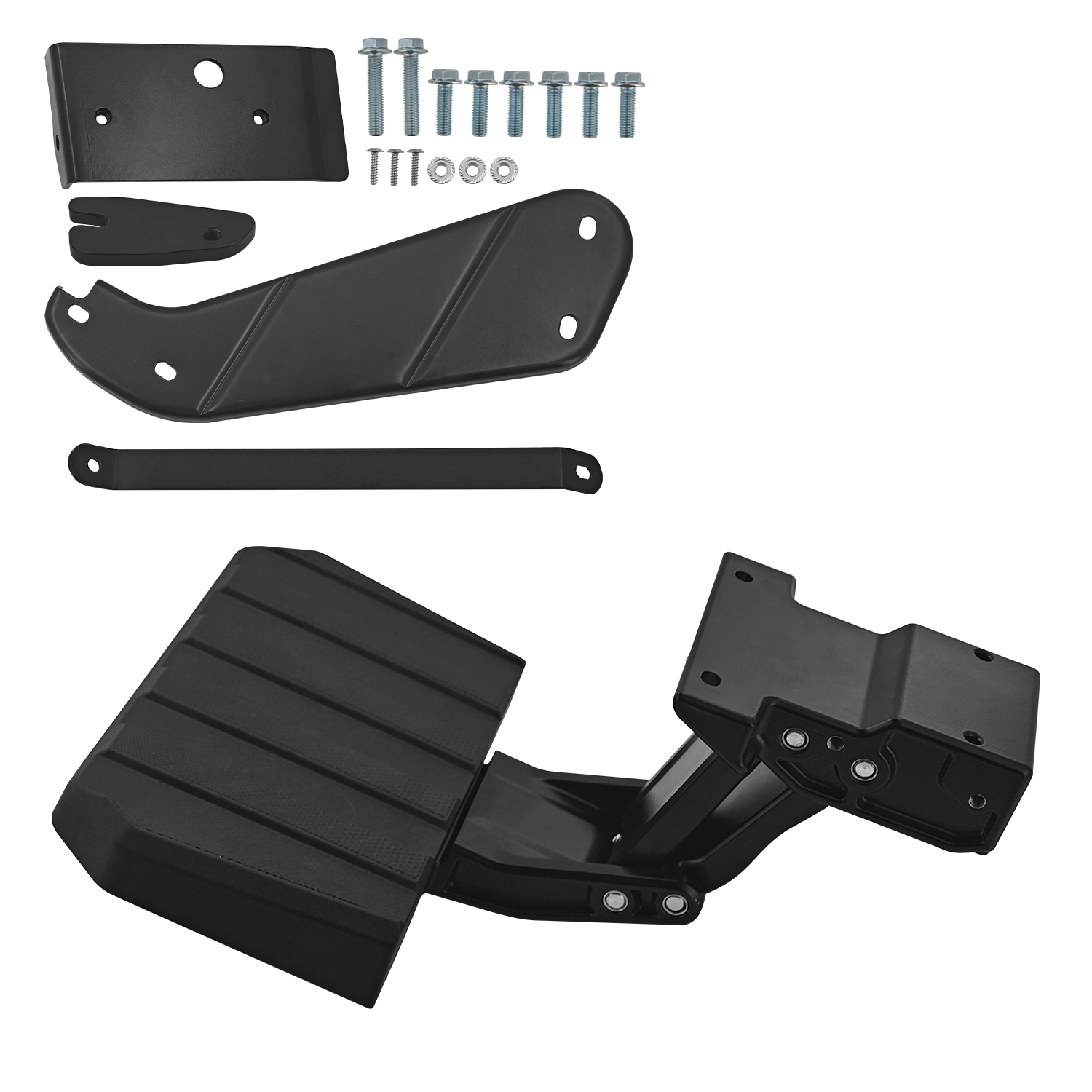 Truck Side Step Left Driver Retractable Bed Step fits for Ford F250 Super Duty 2023-2025