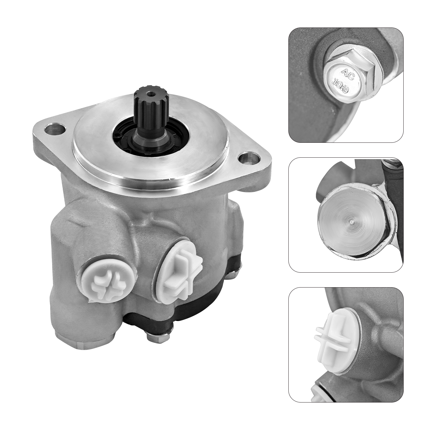 Power Steering Pump Power Steering Resources PEV181618R101 Rotation: Right