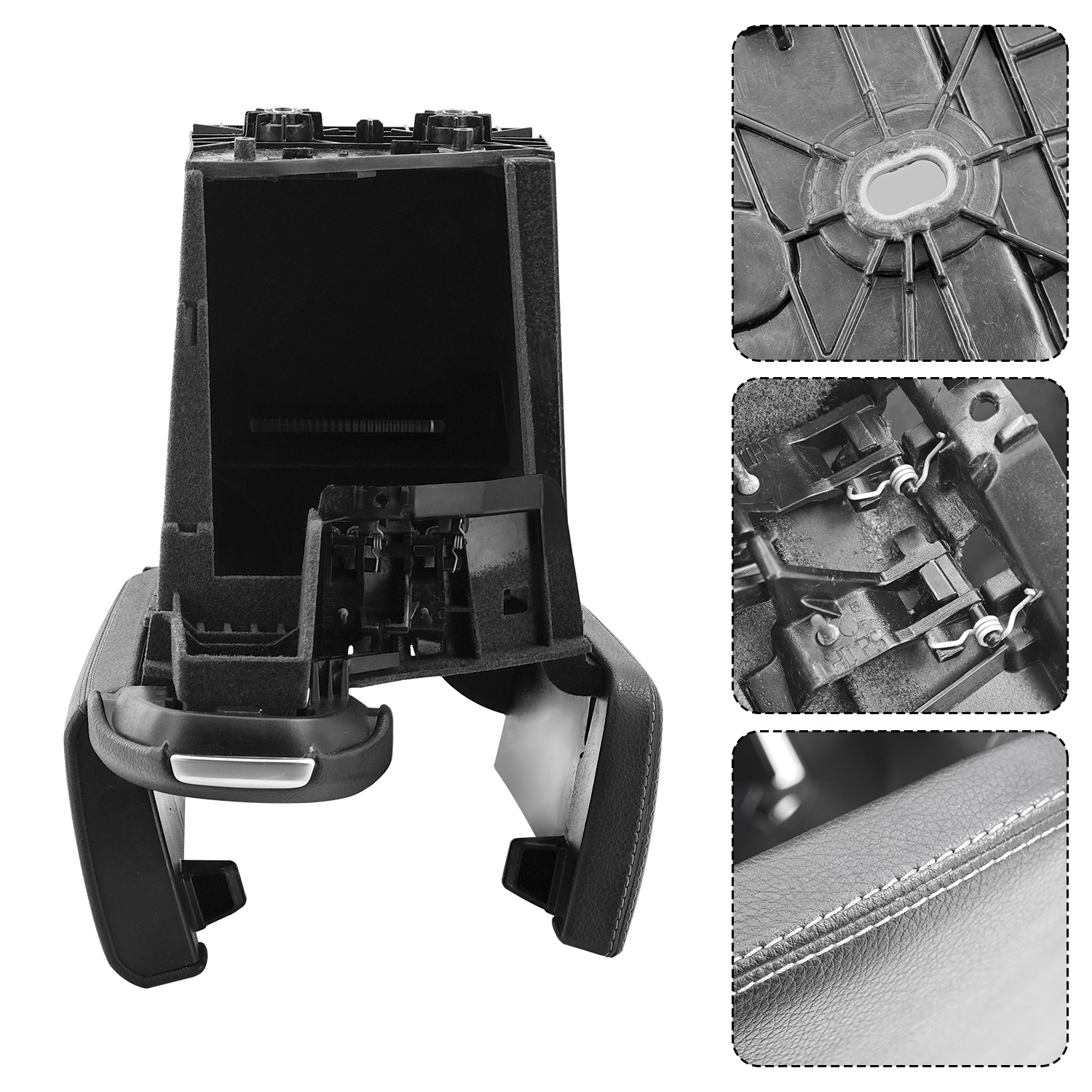 Front Center Console Armrest Compartment Fits for Mercedes Benz GL350 GL450 GL550 GL63 AMG ML350 ML400 ML500 ML550 2012-2016