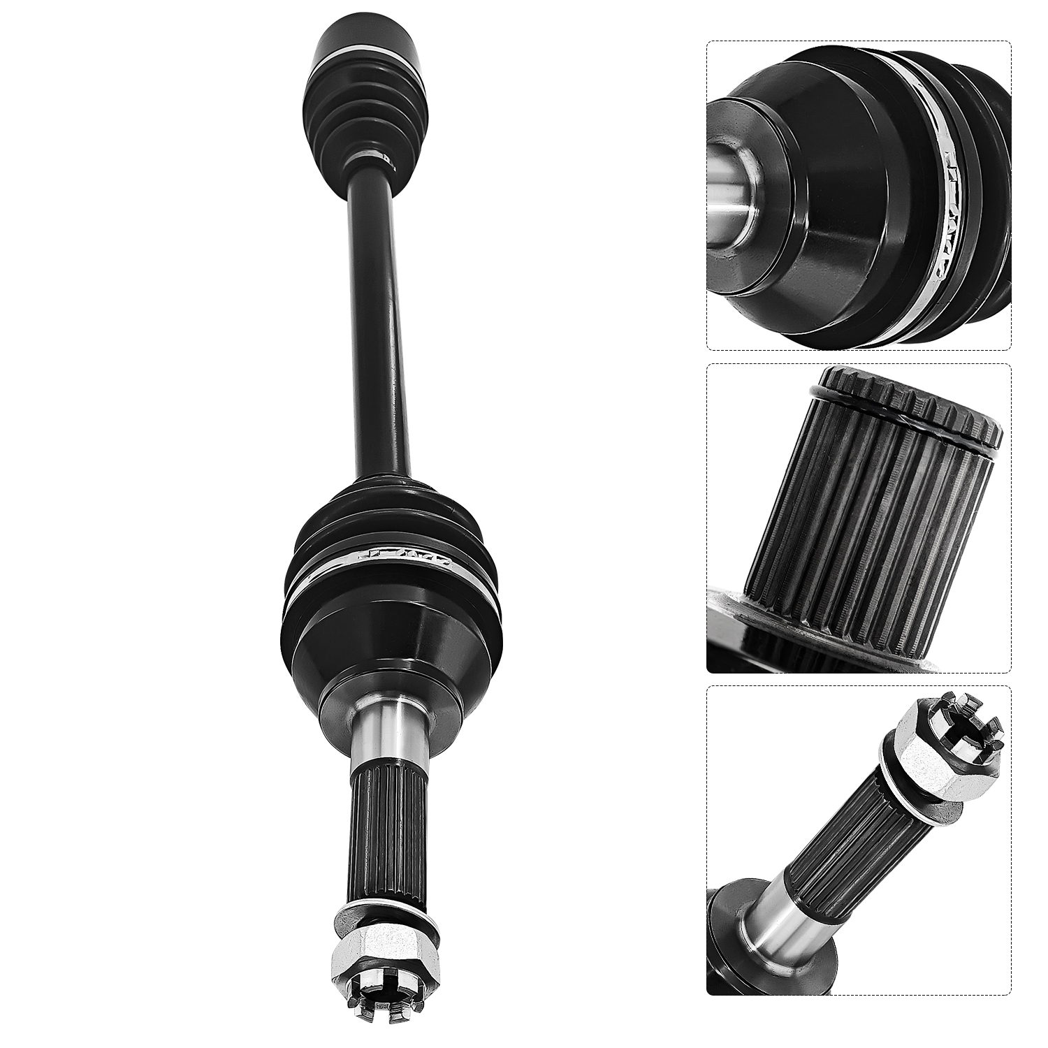 Rear Drive Shaft Fits for Polaris UTV PRO XD 2000G 2000D 4000D 4000G AWD 2020-2021