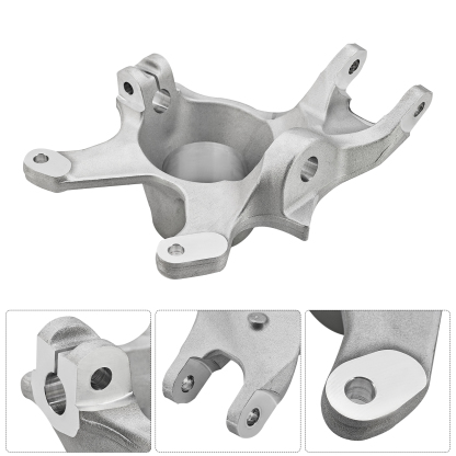 Front Left Driver Side Steering Knuckle Spindle Fits for Can Am Maverick X3 R RR 2019-2024 