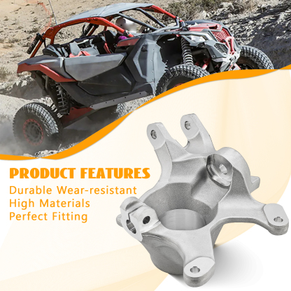 Front Left Driver Side Steering Knuckle Spindle Fits for Can Am Maverick X3 R RR 2019-2024 