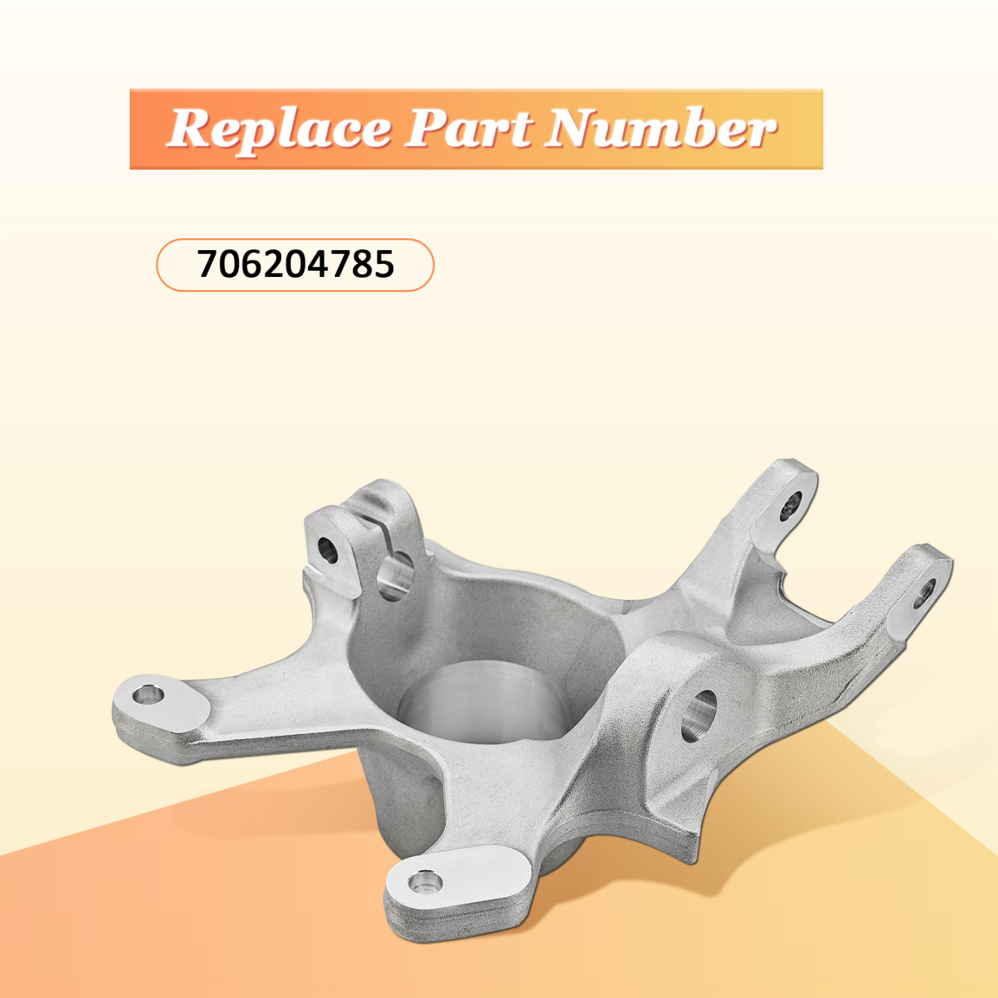 Front Left Driver Side Steering Knuckle Spindle Fits for Can Am Maverick X3 R RR 2019-2024 