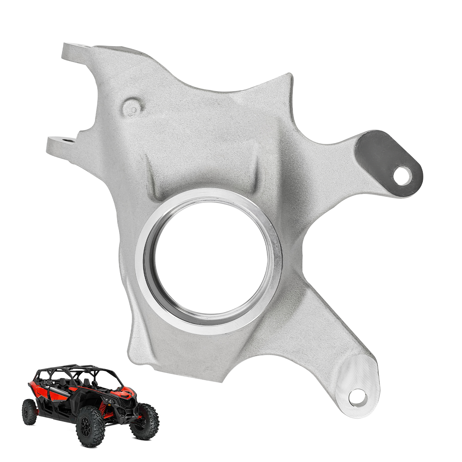 Front Right Passenger Side Steering Knuckle Spindle Fits for Can Am Maverick X3 R RR 2019-2024 