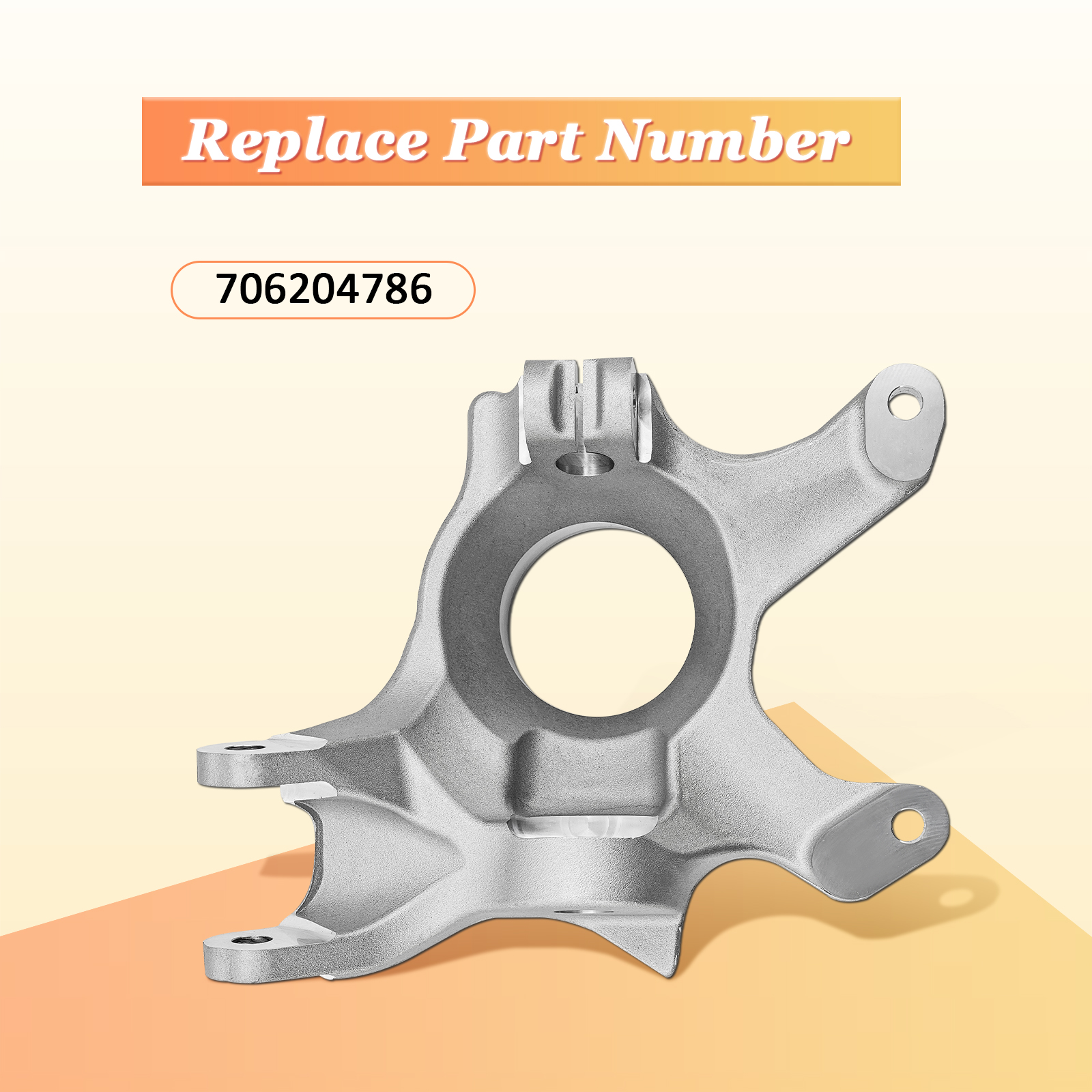 Front Right Passenger Side Steering Knuckle Spindle Fits for Can Am Maverick X3 R RR 2019-2024 