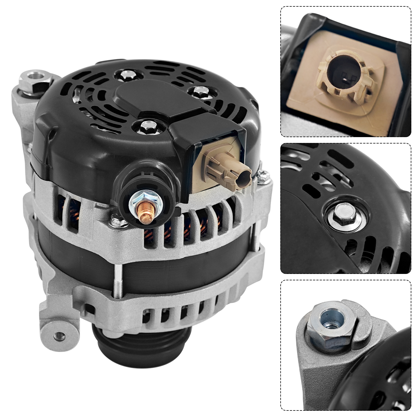 130 Amp Alternator Fits for Subaru Crosstrek 2.0L H4 2018-2023