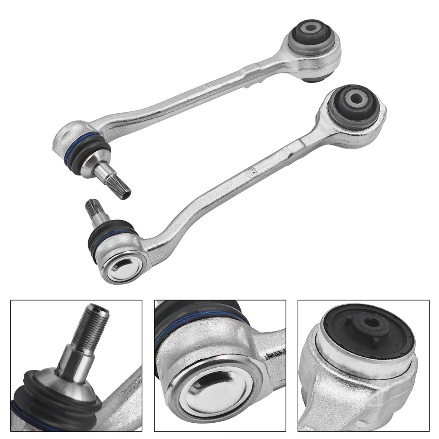 Front Left & Right Lower Forward Control Arm w/Ball Joint Set Replacement for BMW X3 X4 2018-2021